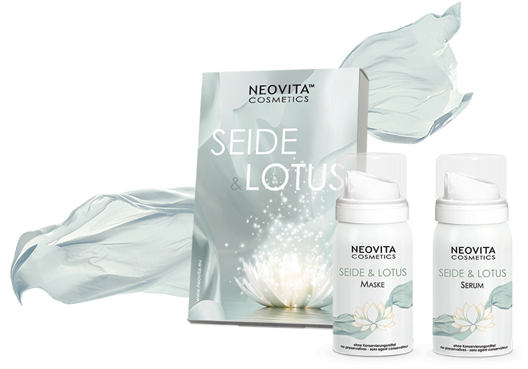 Seide-Lotus-Set
